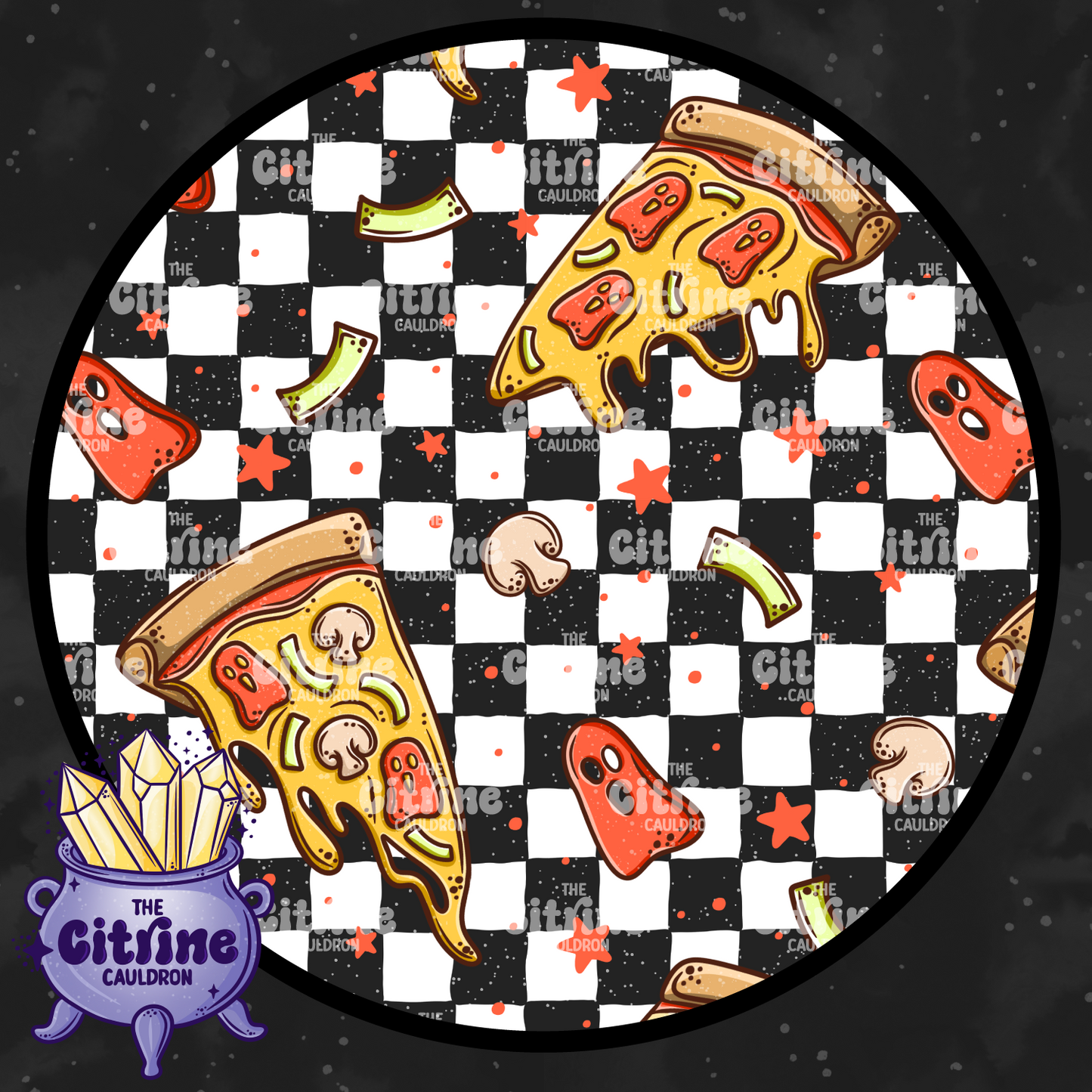 Ghostie Pizza Party - Coordinate