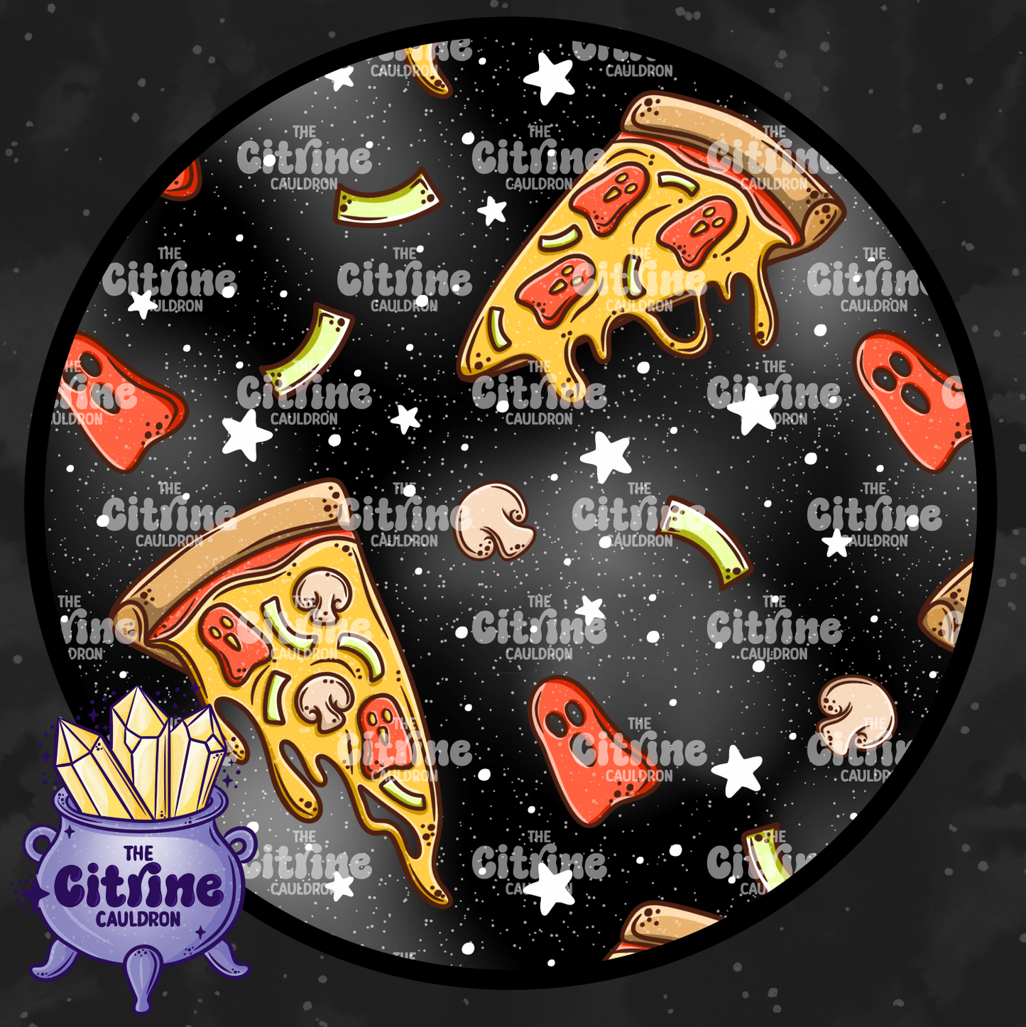 Ghostie Pizza Party - Coordinate