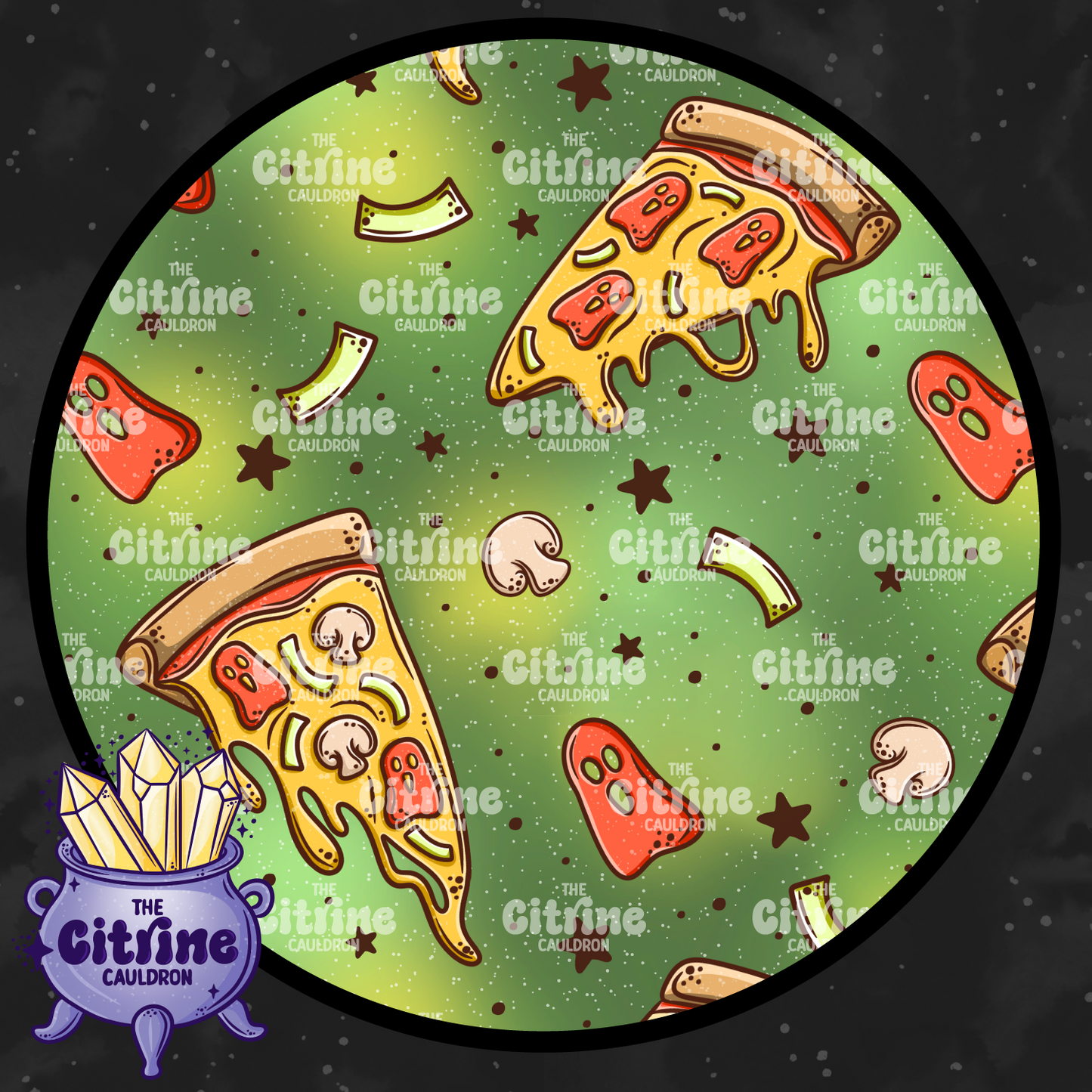 Ghostie Pizza Party - Coordinate