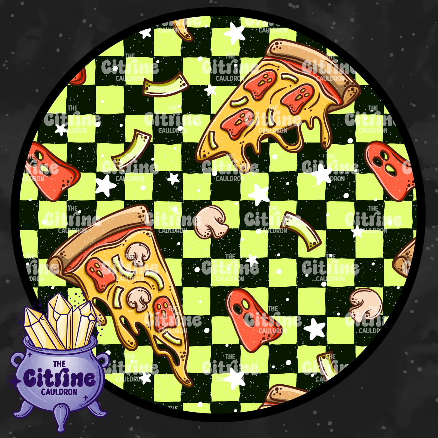 Ghostie Pizza Party - Coordinate