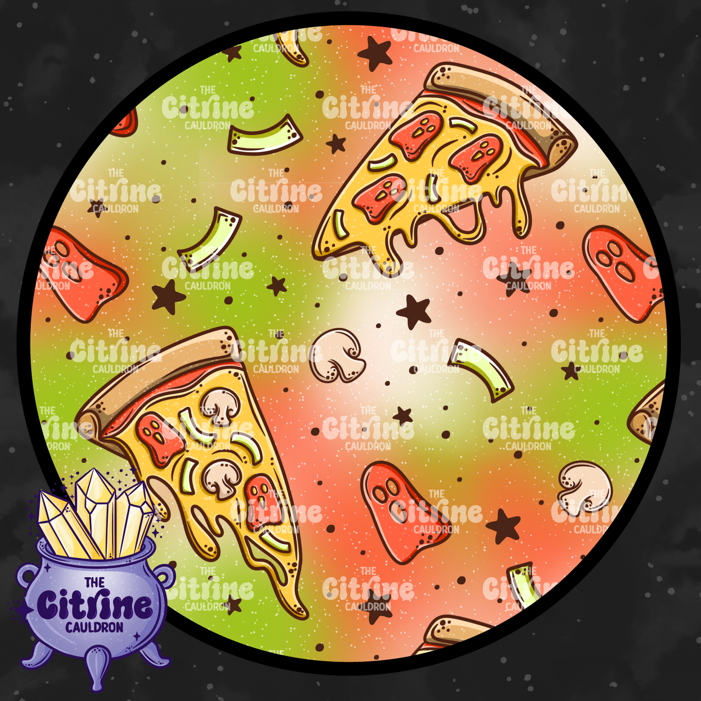 Ghostie Pizza Party - Coordinate