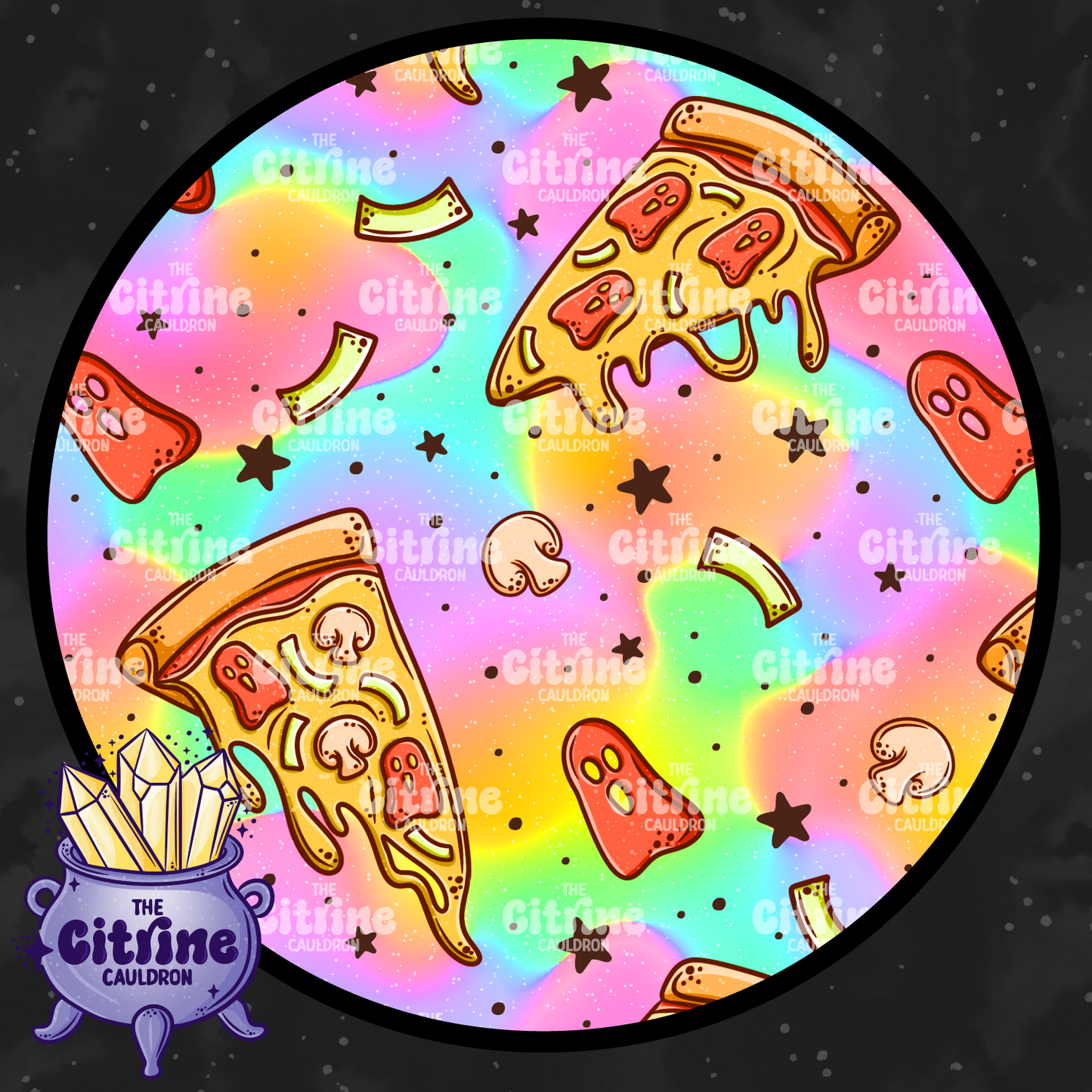 Ghostie Pizza Party - Coordinate
