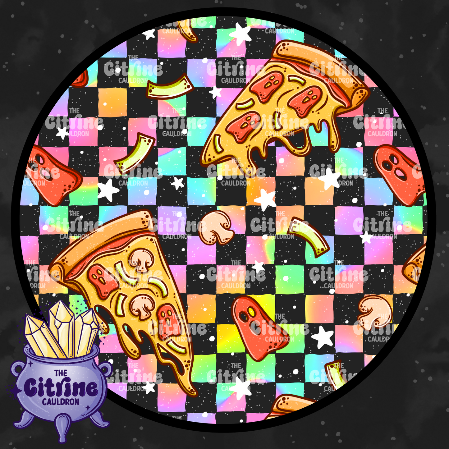 Ghostie Pizza Party - Coordinate