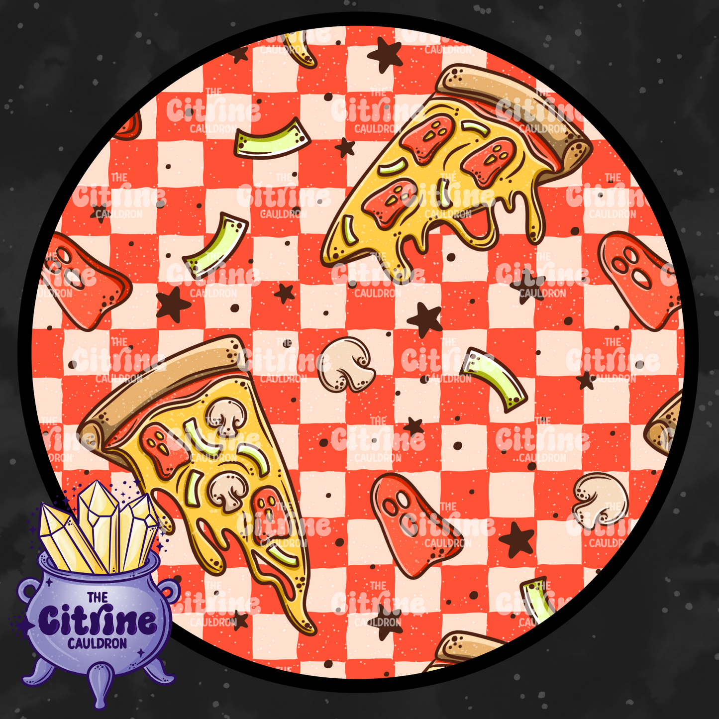 Ghostie Pizza Party - Coordinate