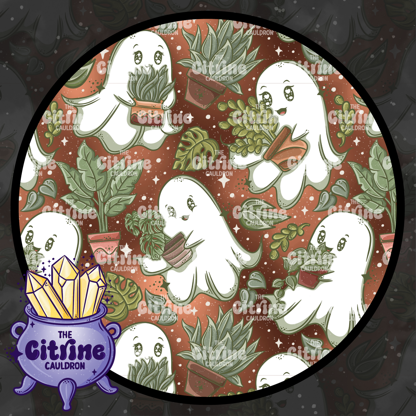 Ghostie Plants - Seamless