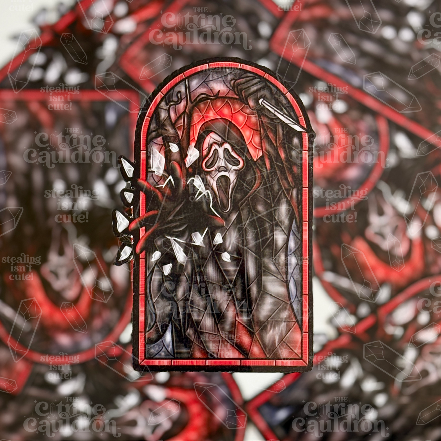Horror Glass 2.0 Ghost - Sticker