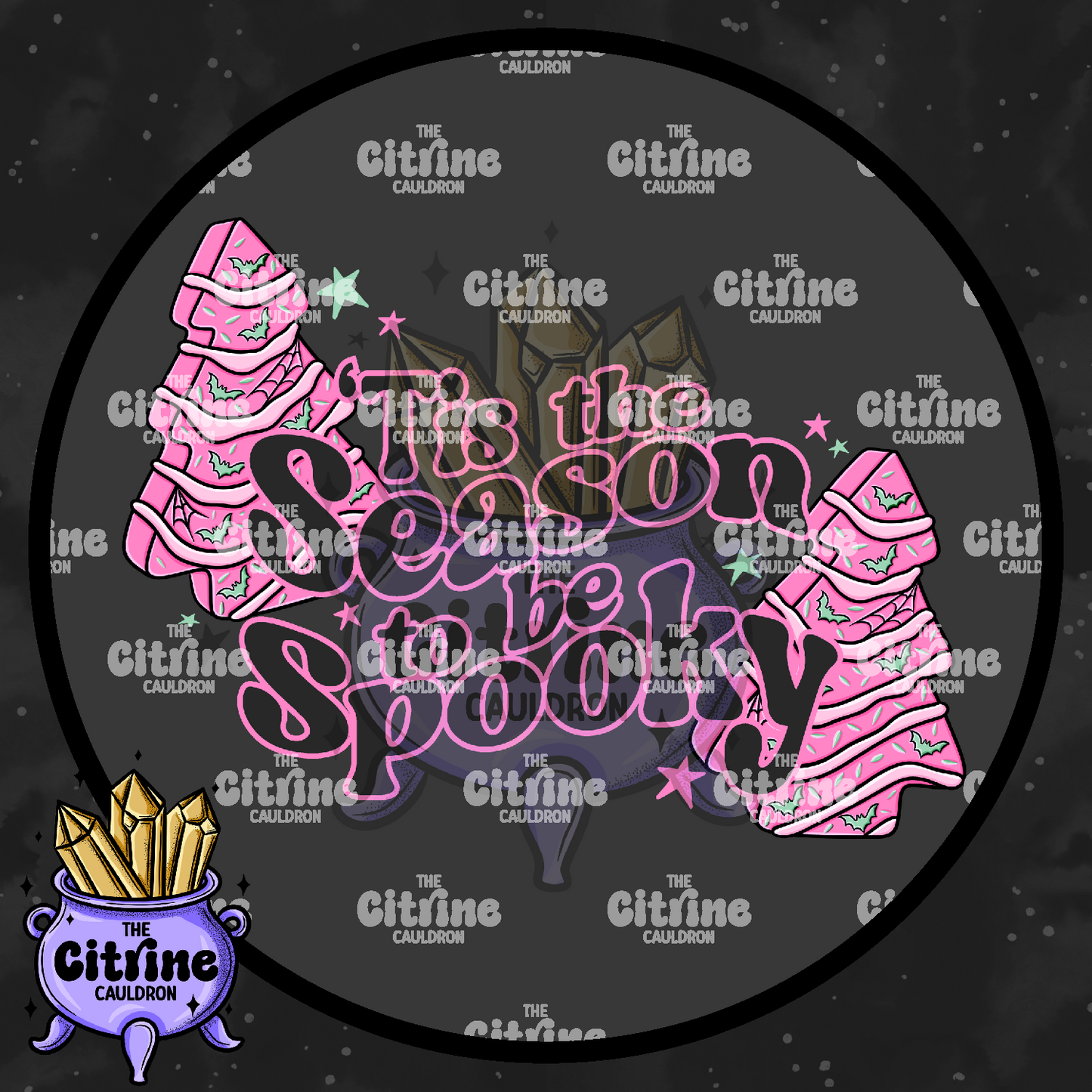 Gothmas Tree Cakes - Sublimation PNG