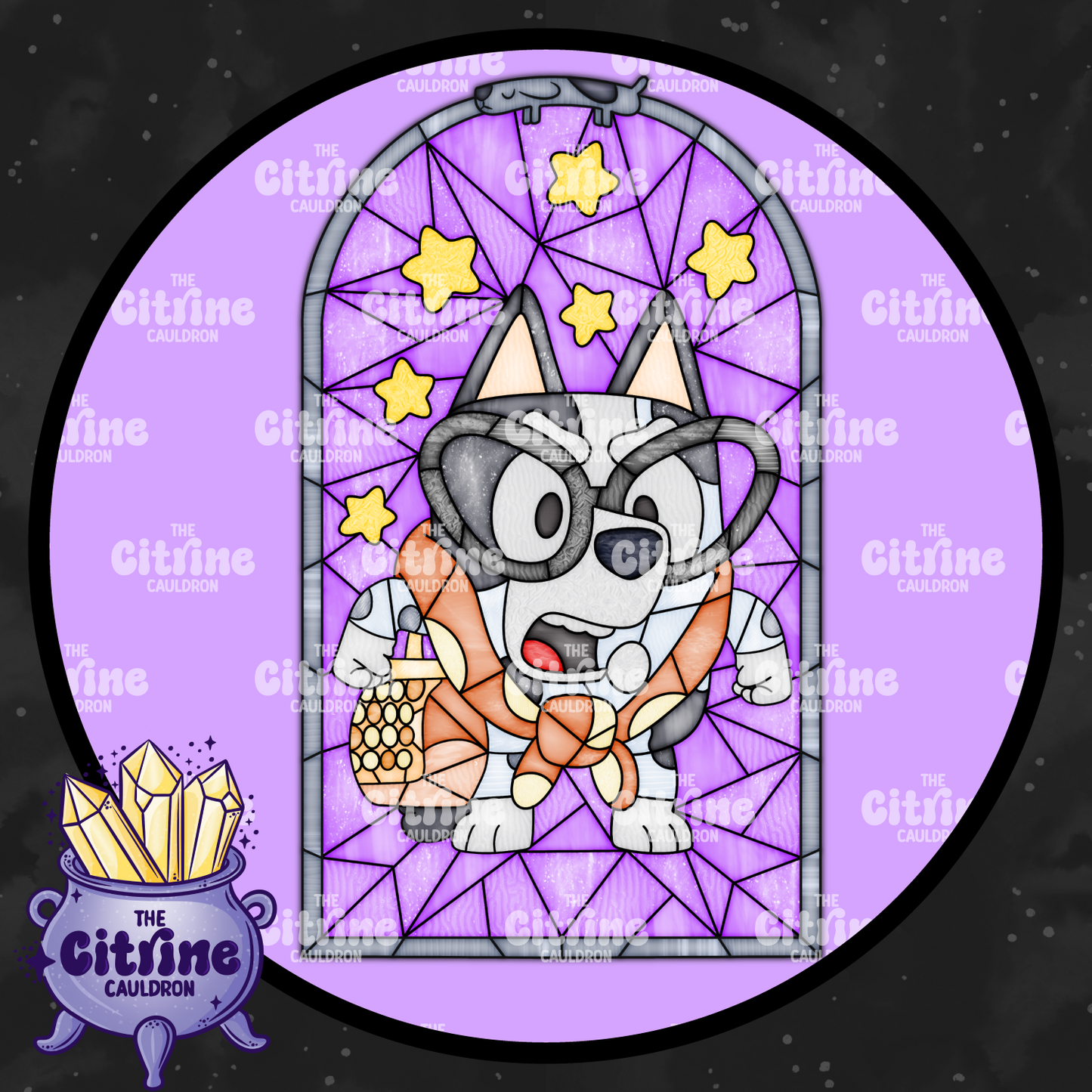Grannie Glass - Sublimation PNG