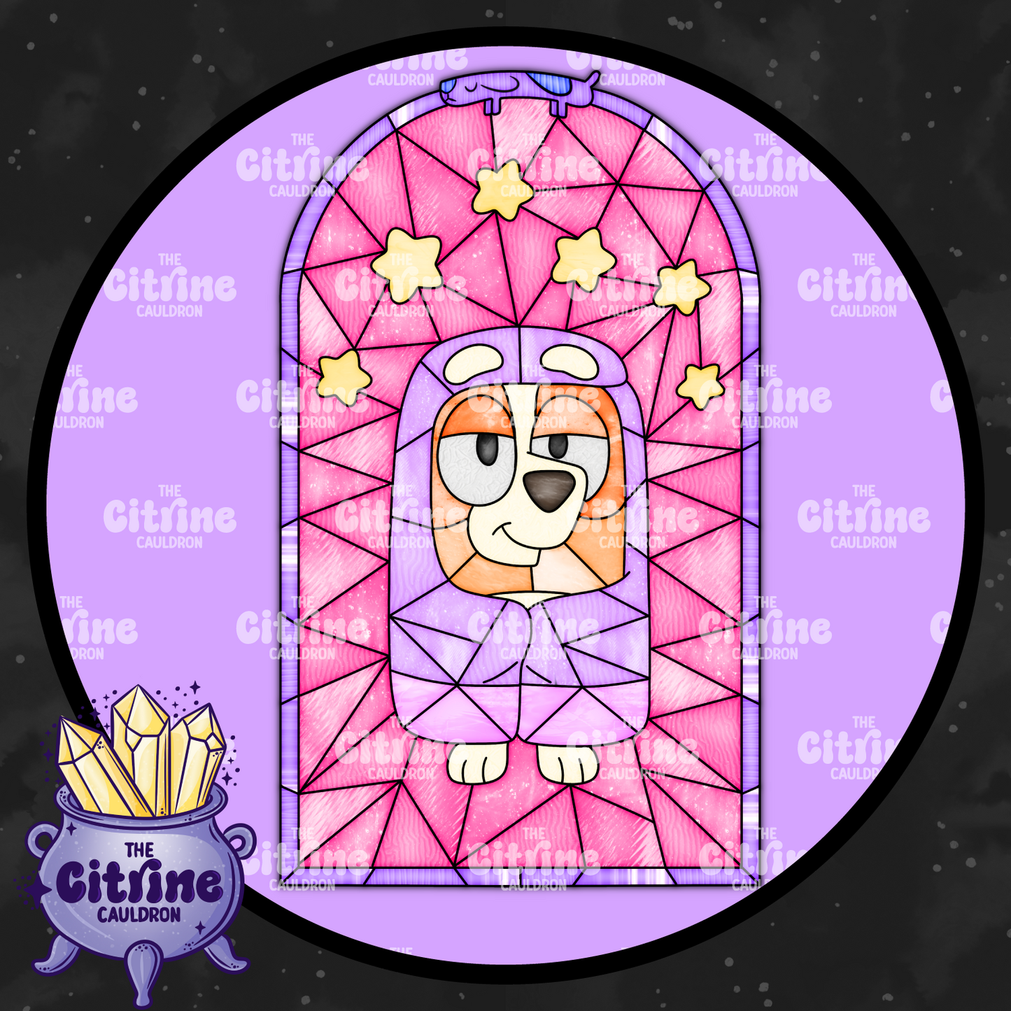 Grannie Glass - Sublimation PNG