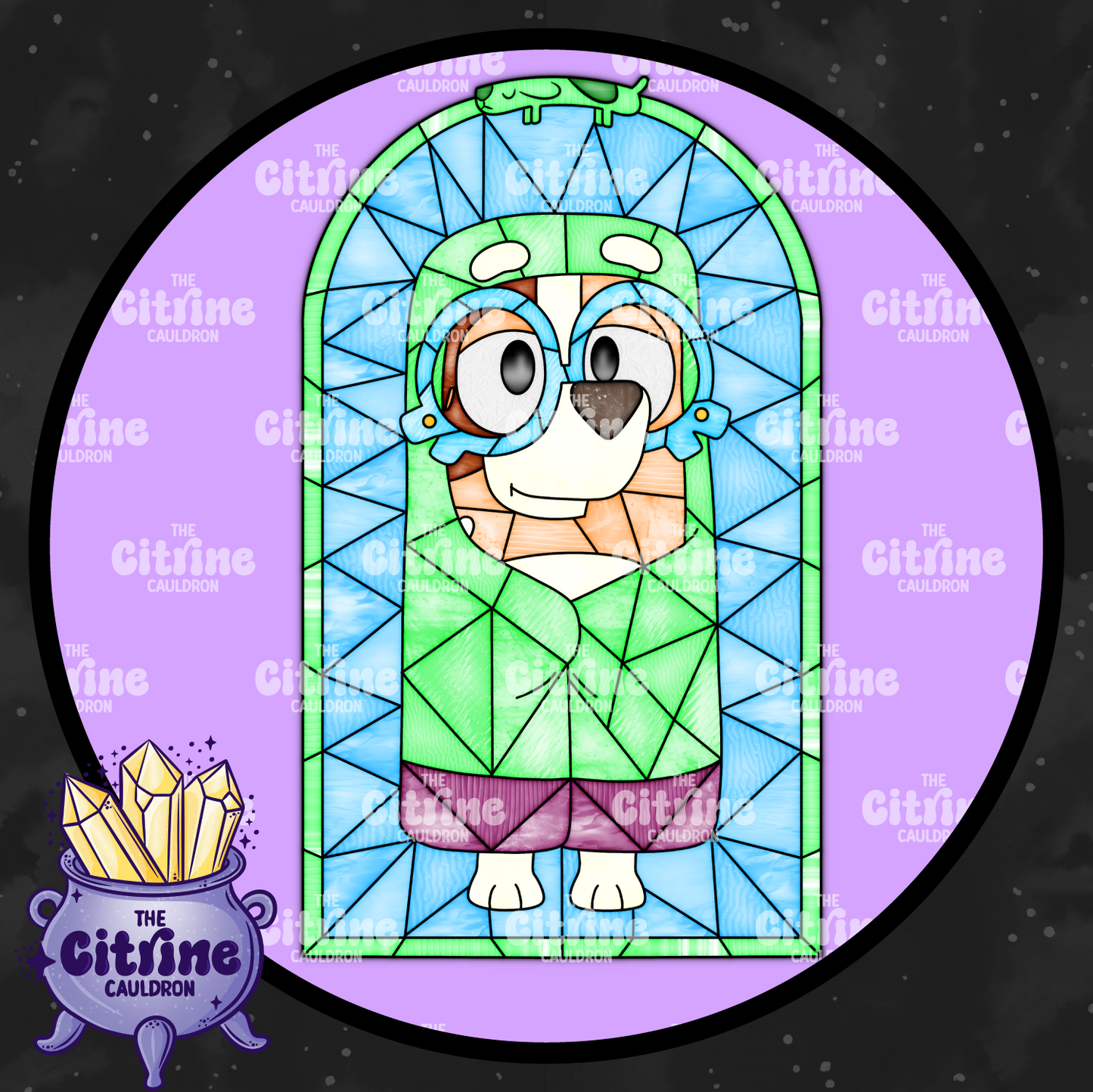 Grannie Glass - Sublimation PNG