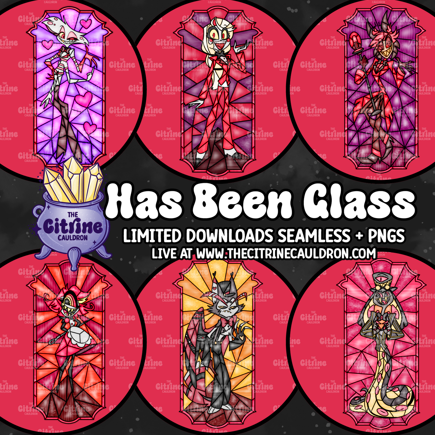 Has Been Glass - Sublimation PNG