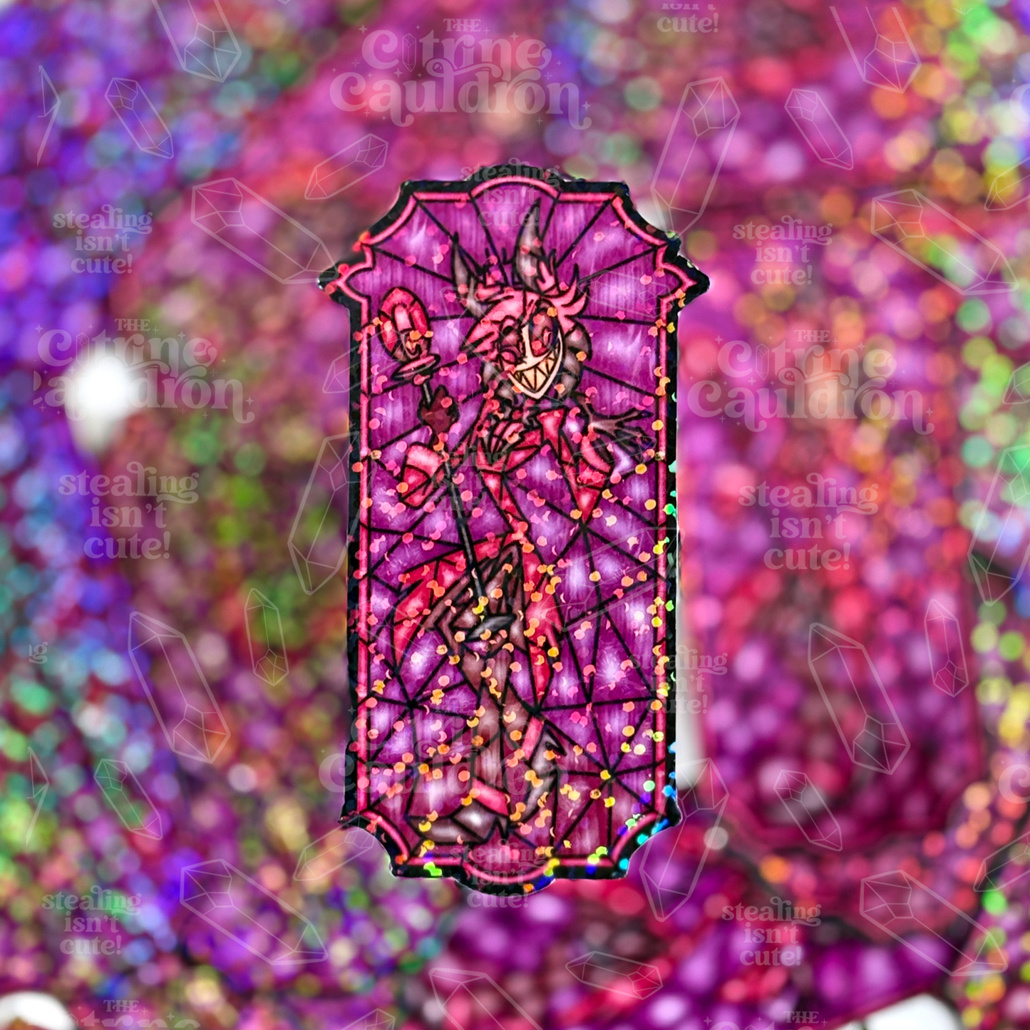 Has Been Glass Radio Demon - Sticker