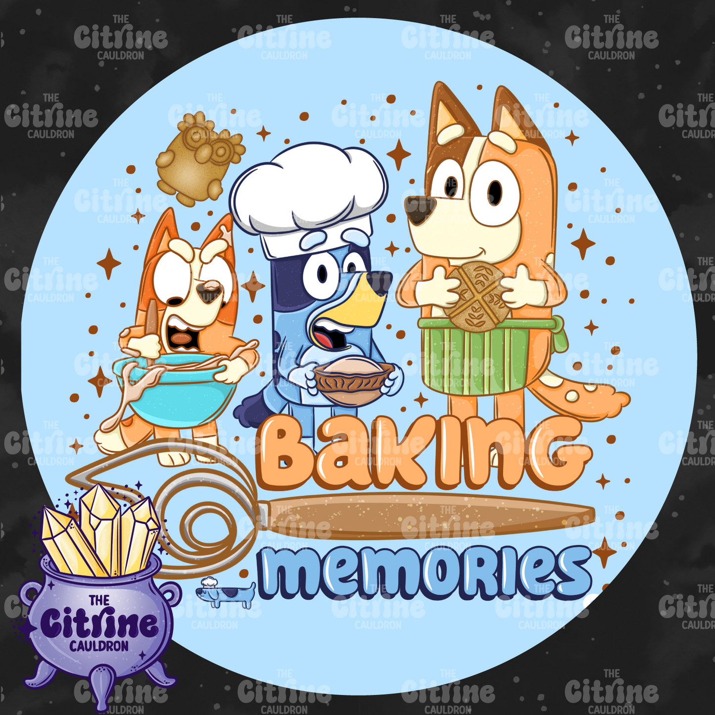 Heeler Dough - Sublimation PNG