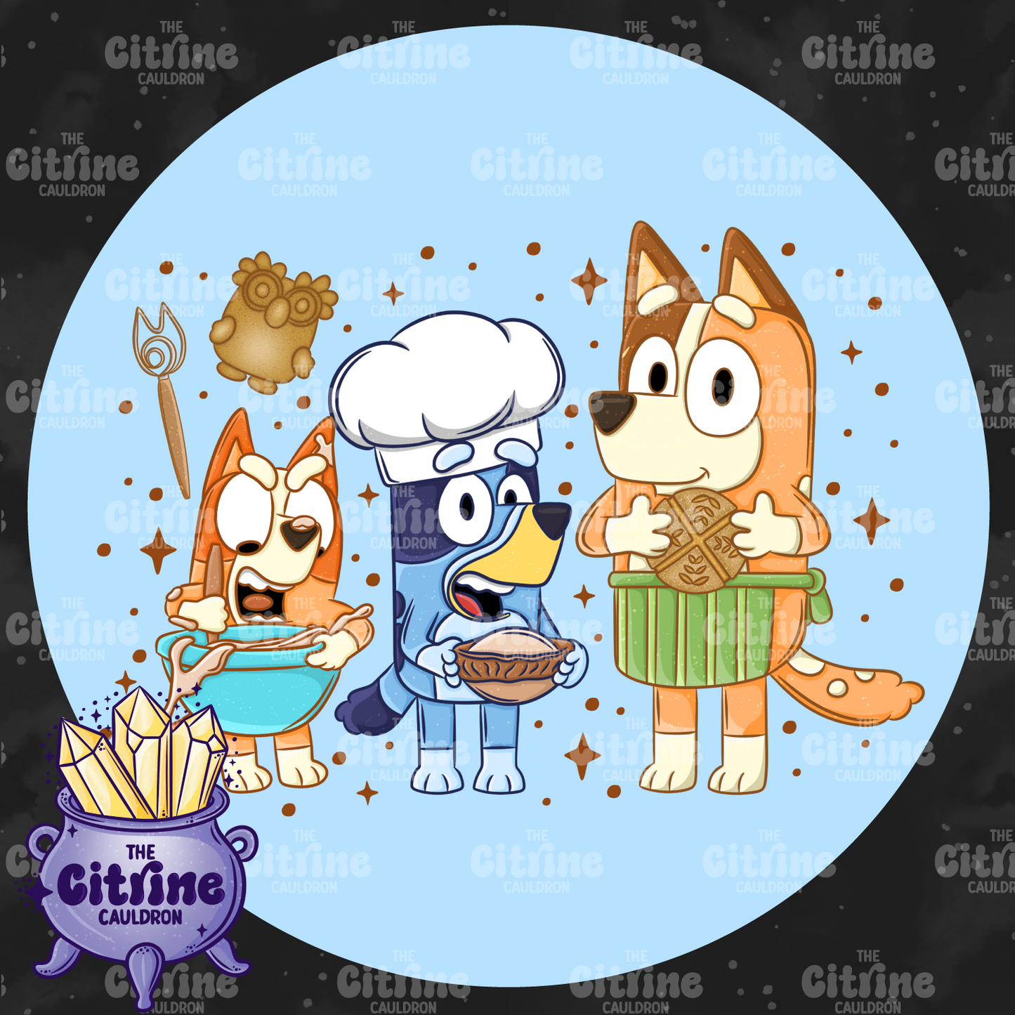 Heeler Dough - Sublimation PNG