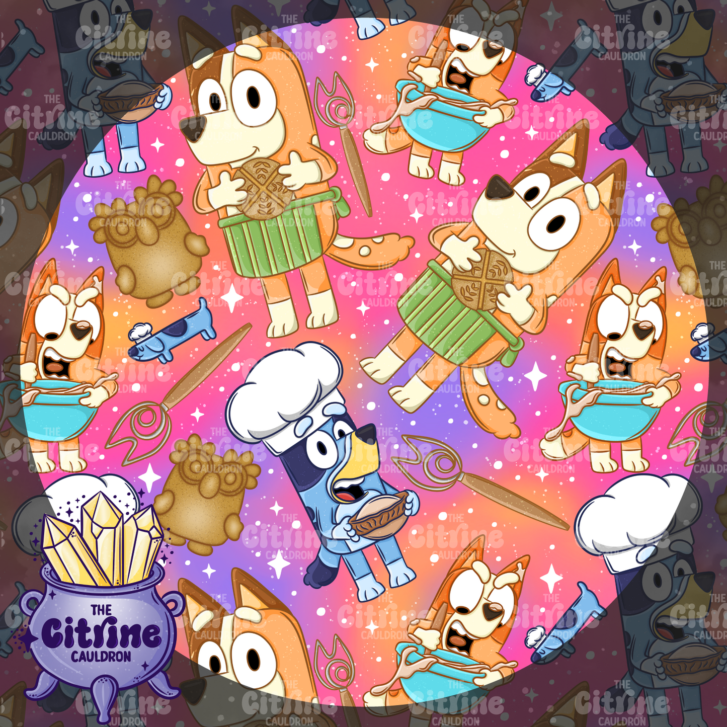 Heeler Dough - Seamless