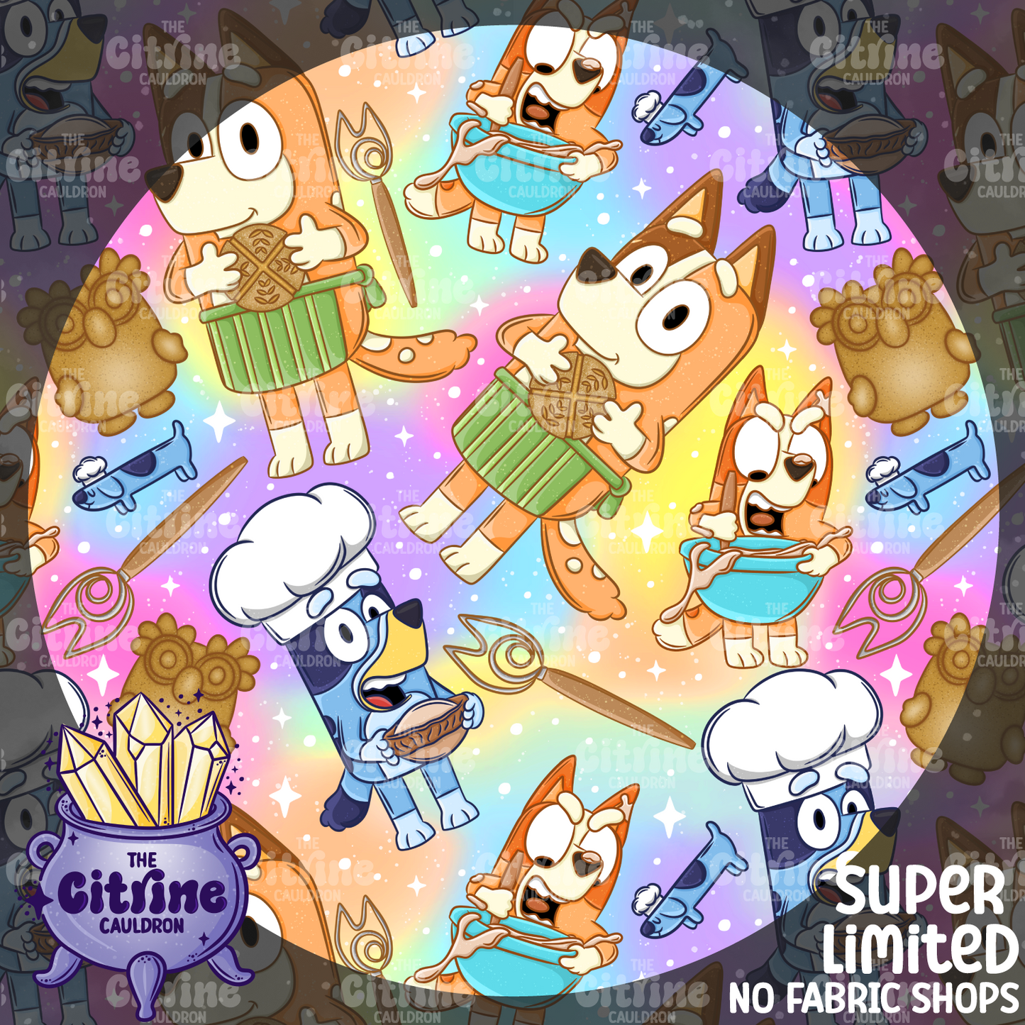 Heeler Dough - Seamless