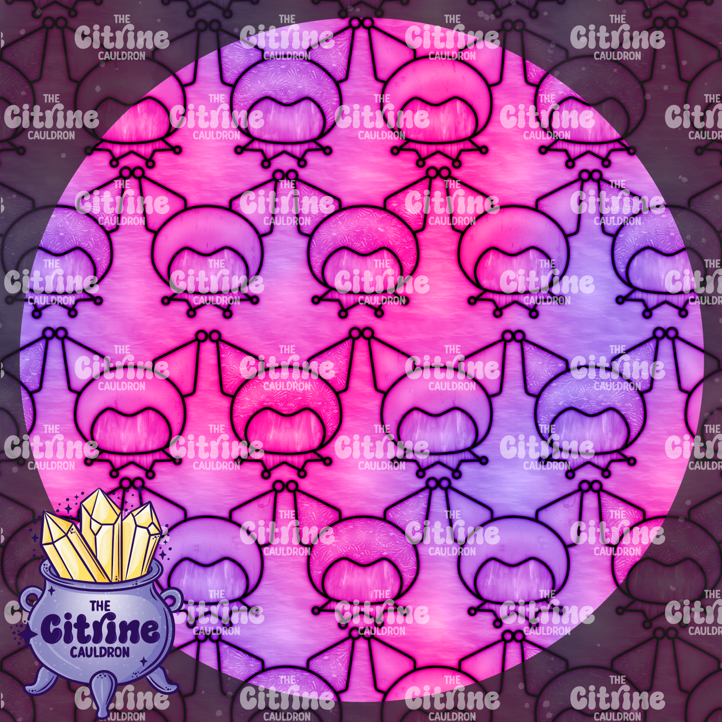Hello Glass Coordinate Colorful - Seamless