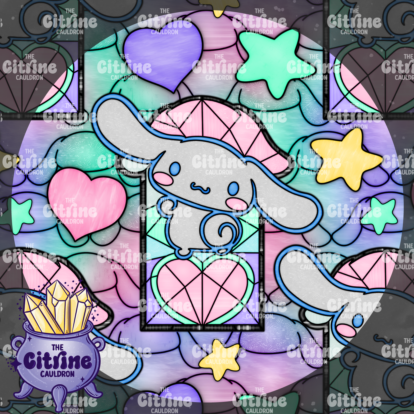 Hello Glass Colorful - Seamless
