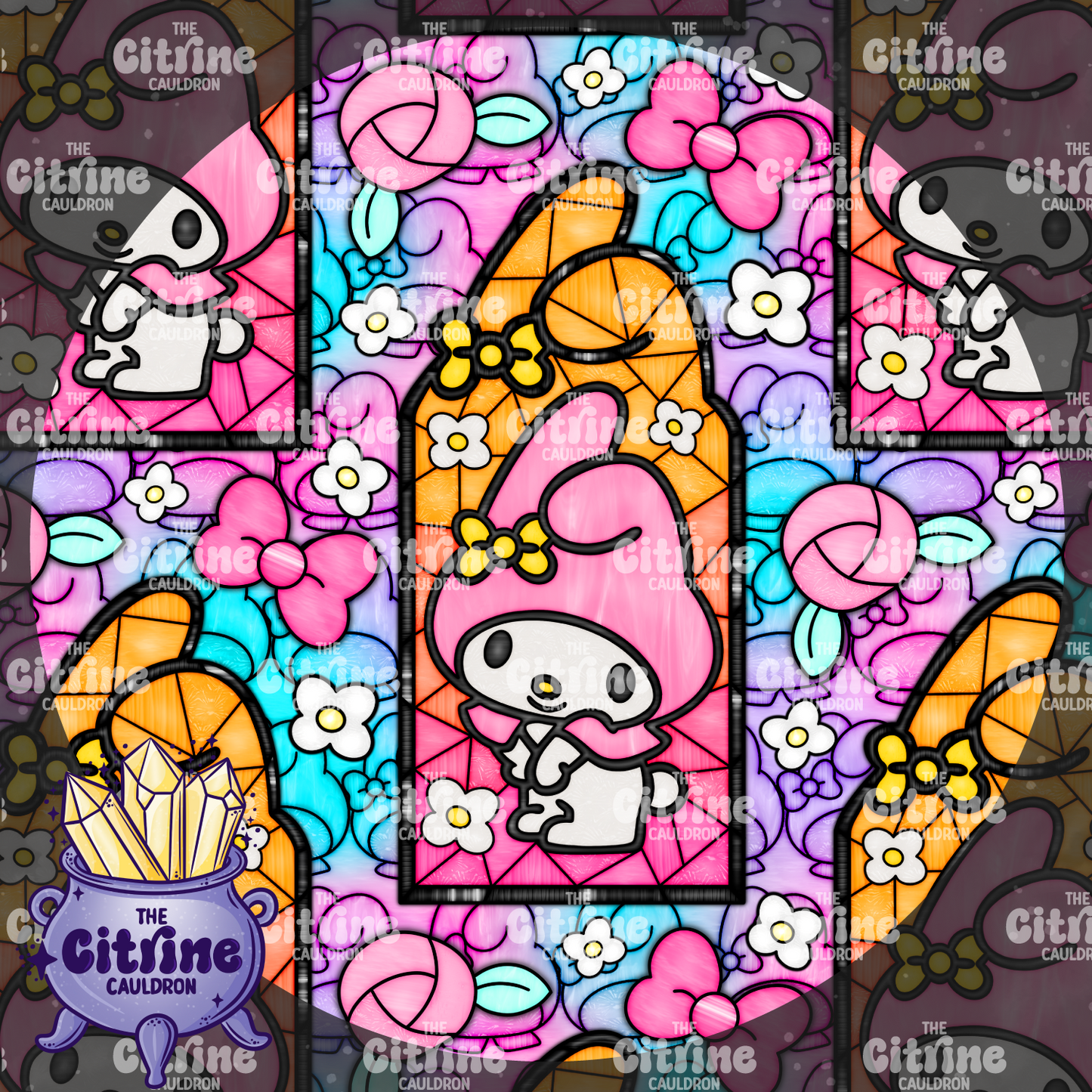 Hello Glass Colorful Part 2 - Seamless