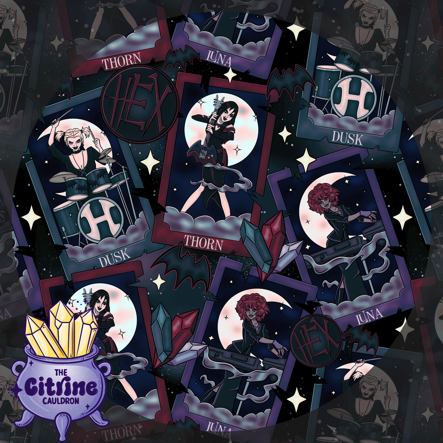 Hex Tarot - Seamless