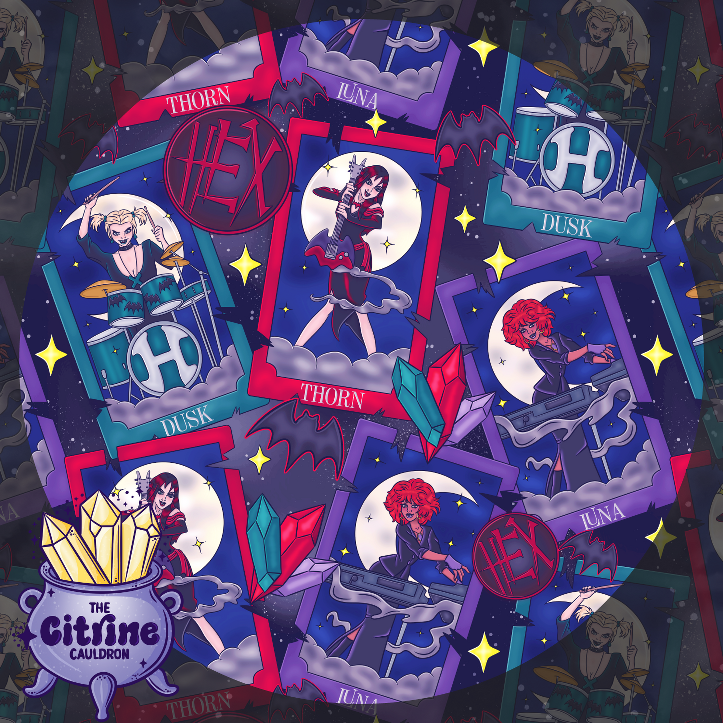 Hex Tarot - Seamless