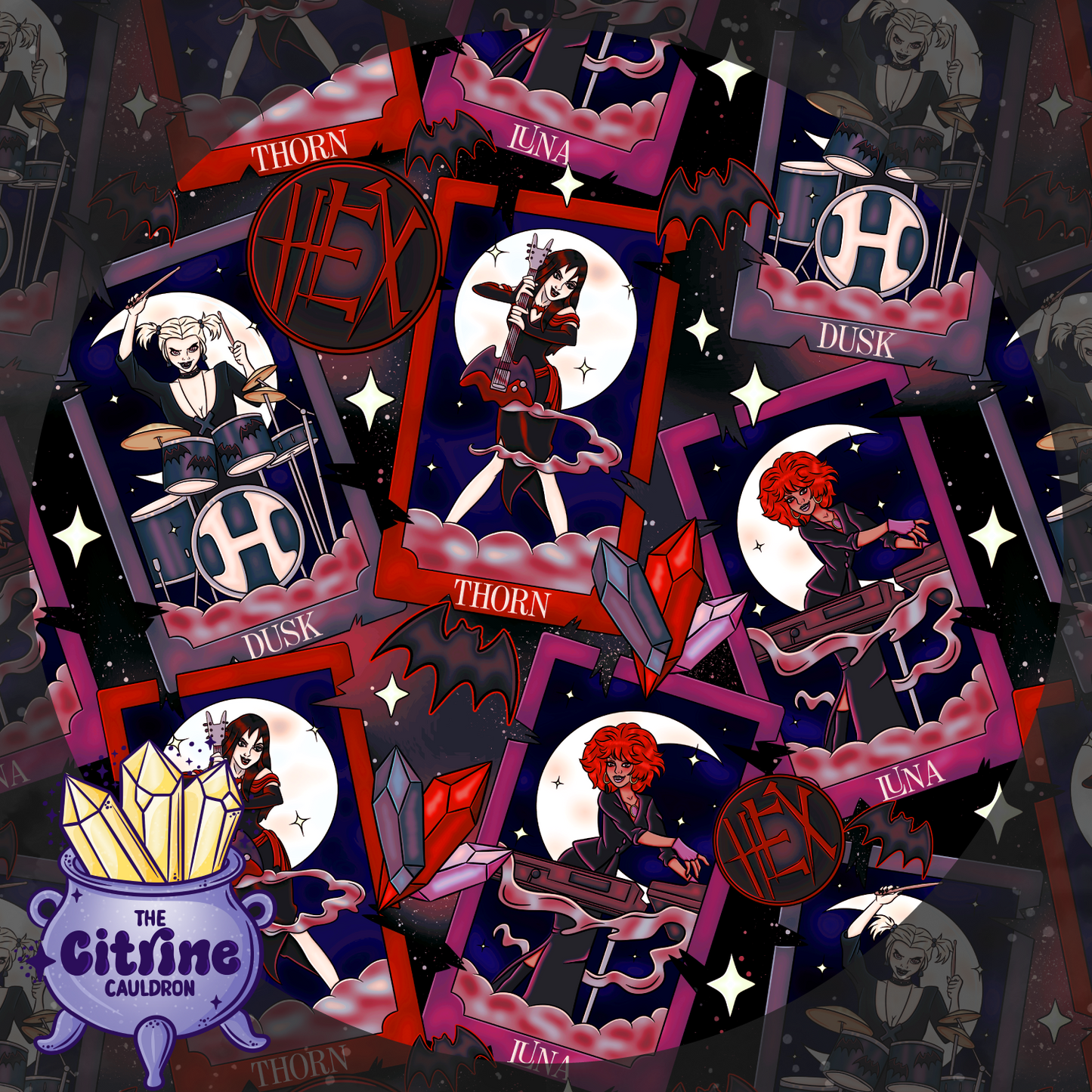 Hex Tarot - Seamless
