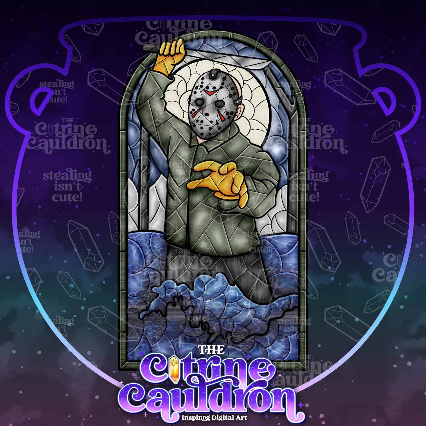 Horror Glass 2.0 Jay - Sublimation PNG