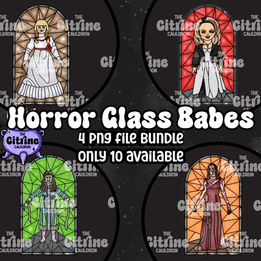Horror Glass Babes - Sublimation PNG
