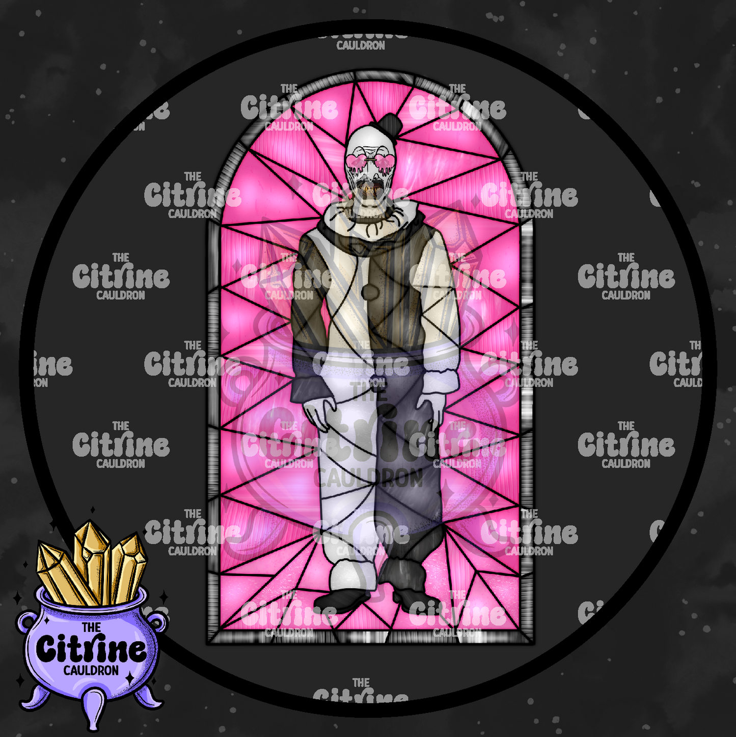 Horror Glass Pink - Sublimation PNG