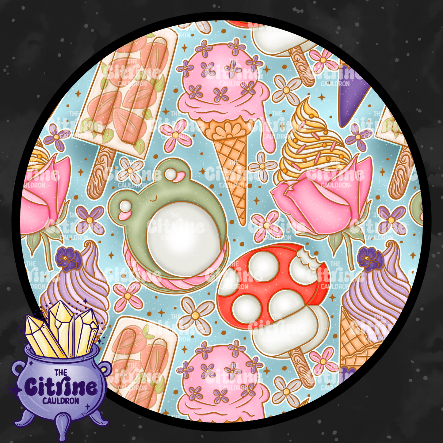 Ice Cottagecream - Seamless