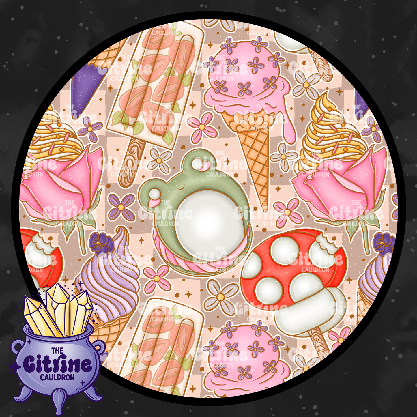 Ice Cottagecream - Seamless