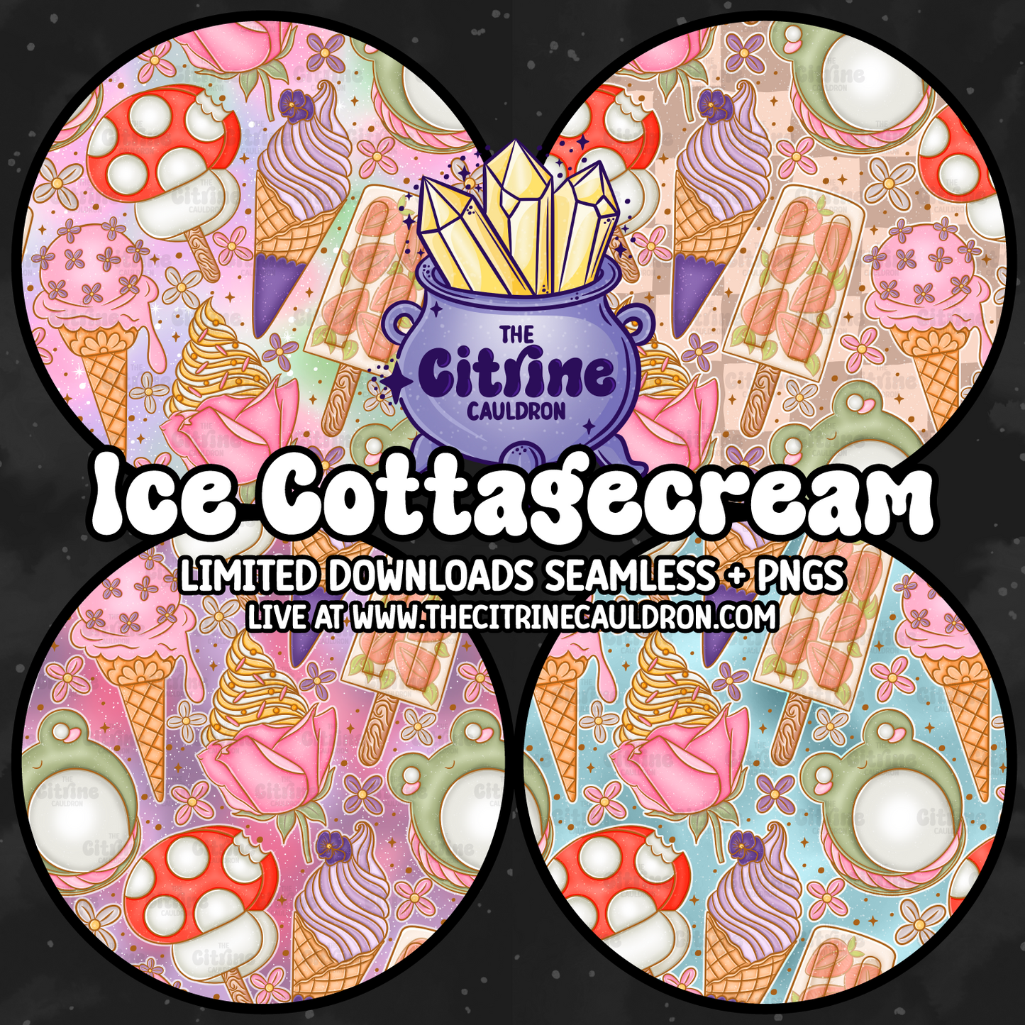 Ice Cottagecream - Seamless