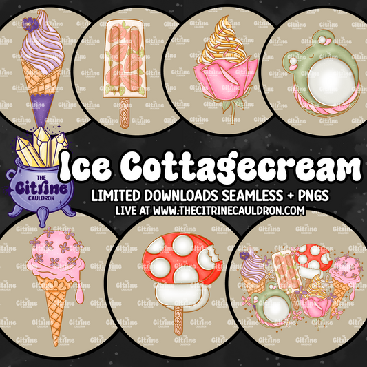 Ice Cottagecore - Sublimation PNG