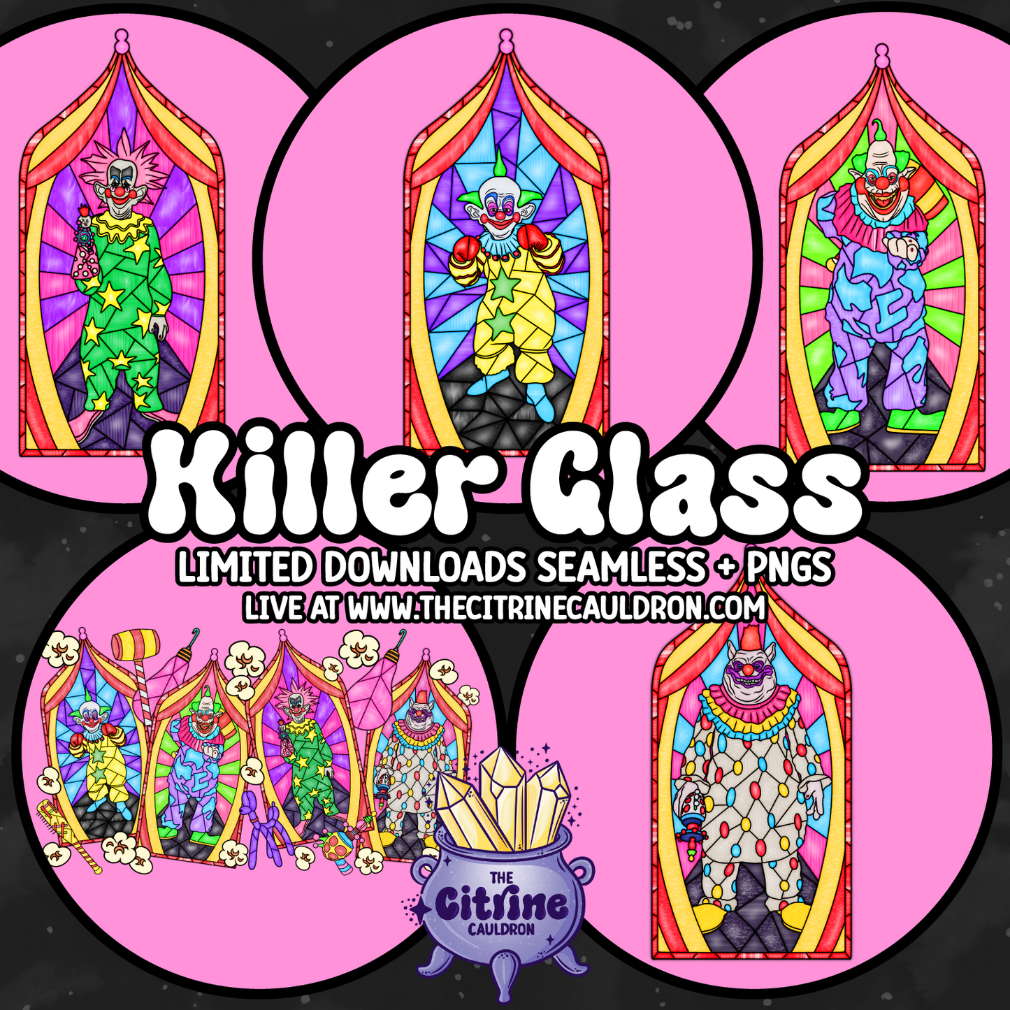 Killer Glass - Sublimation PNG