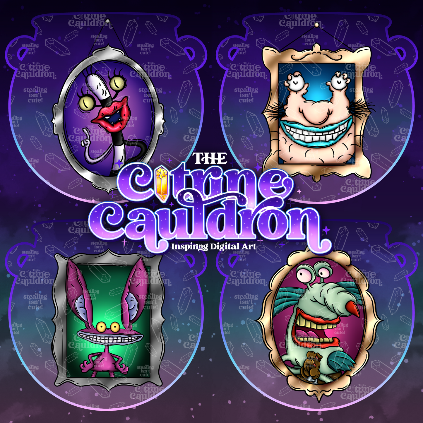 Monsters Gallery - Sublimation PNG