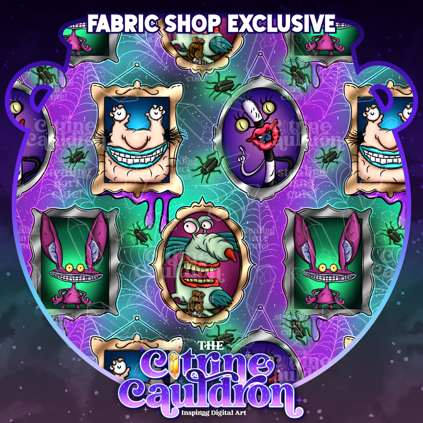 90s TV Collection - Seamless & PNG Bundle FABRIC SHOP