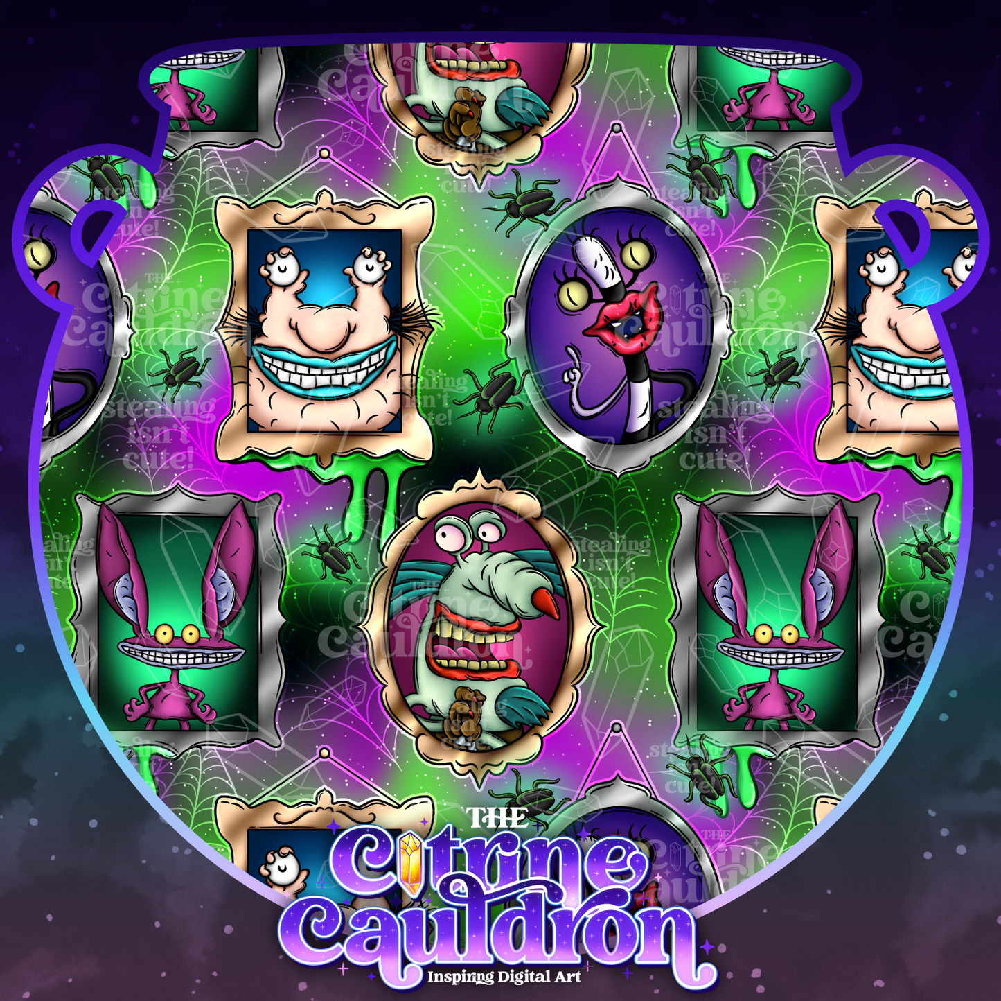 90s TV Collection - Seamless & PNG Bundle SMALL SHOP