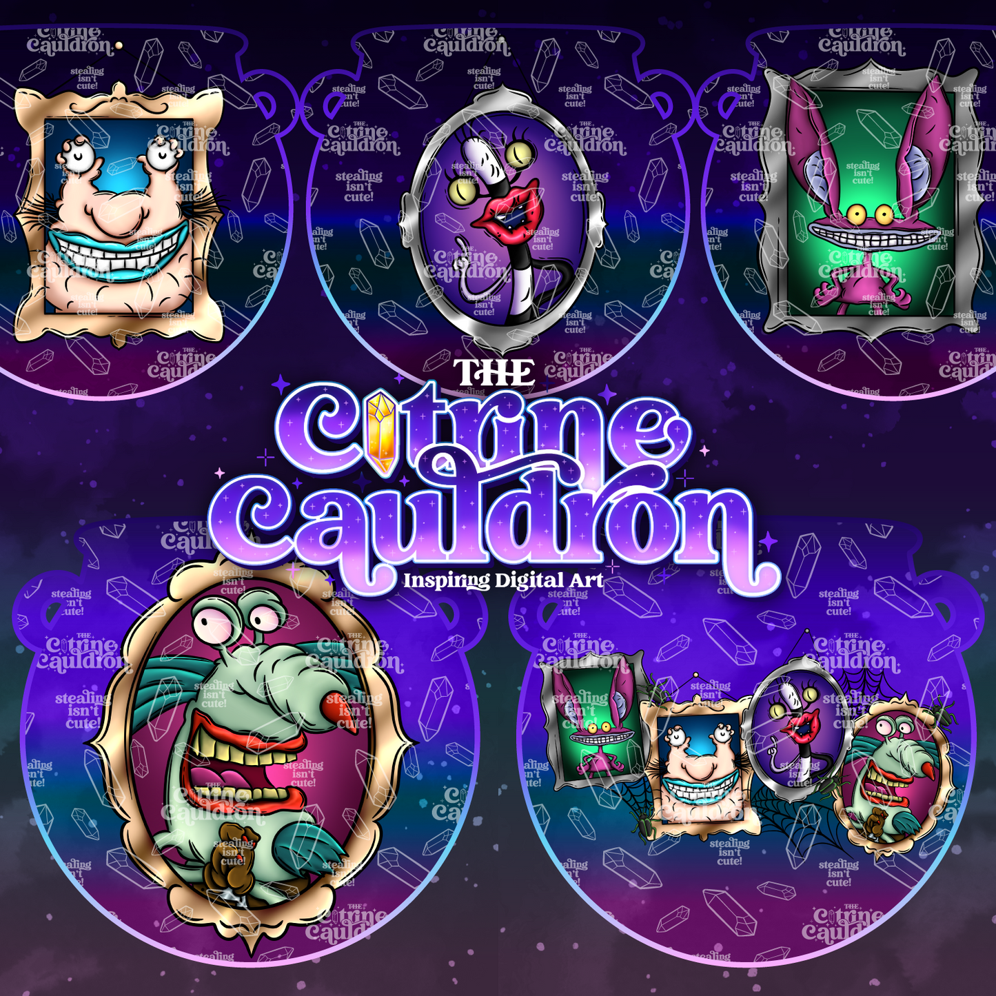 Monsters Gallery - Sublimation PNG