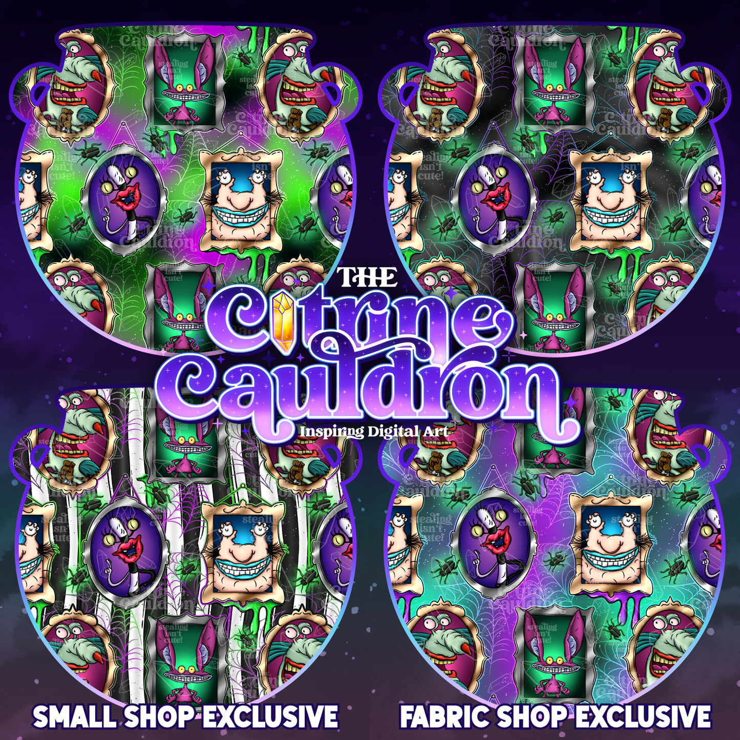 90s TV Collection - Seamless & PNG Bundle SMALL SHOP