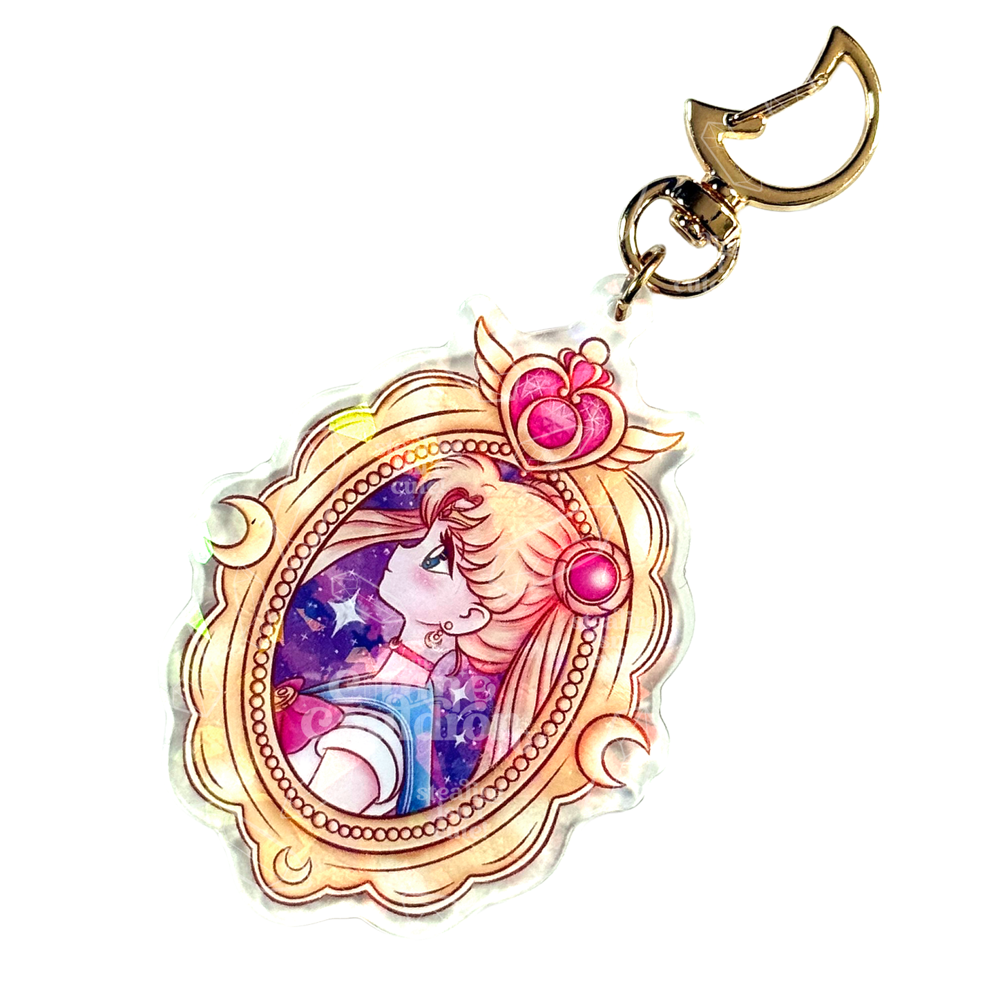Sailor Gallery Moon - Holographic Acrylic Keychain
