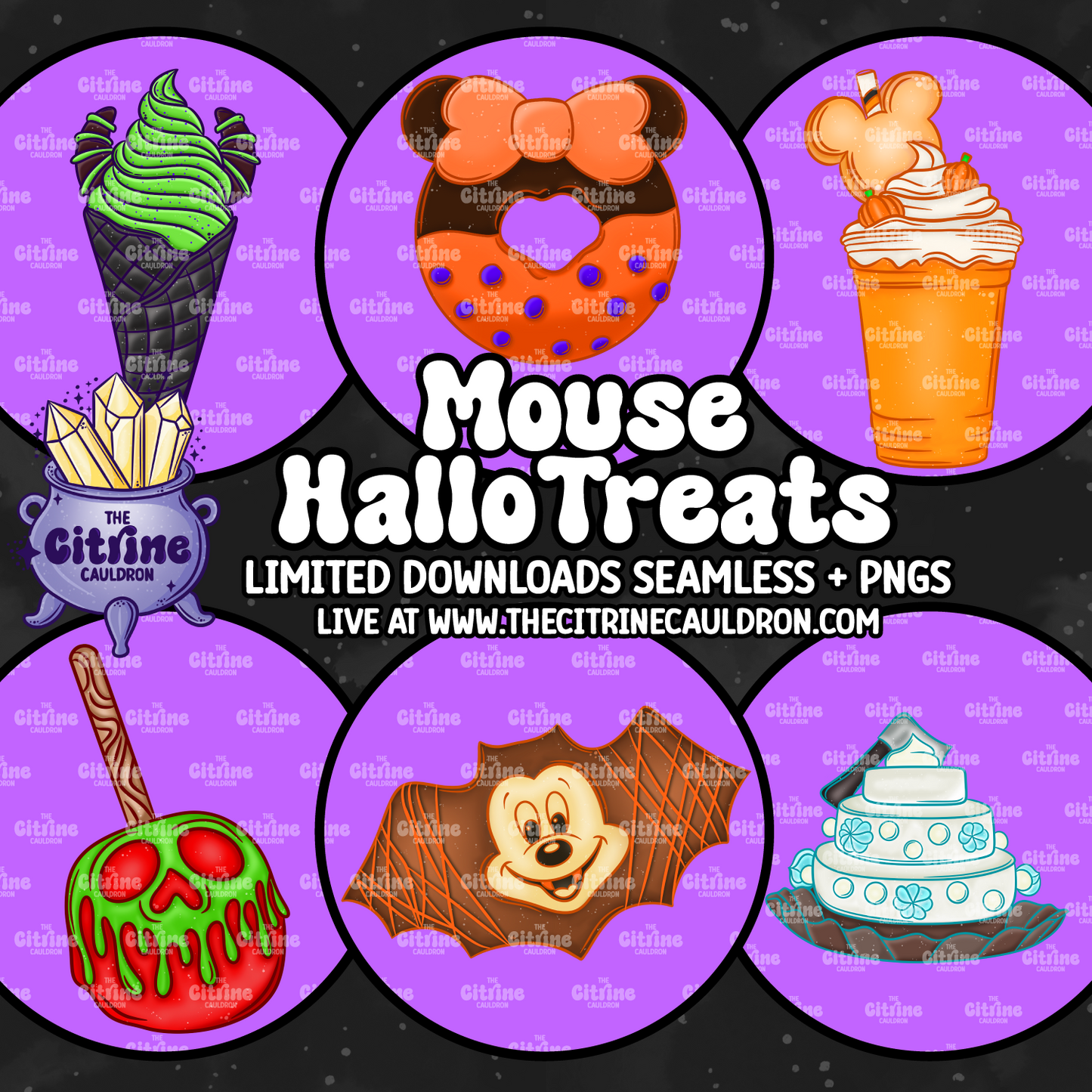 Mouse HalloTreats - Sublimation PNG