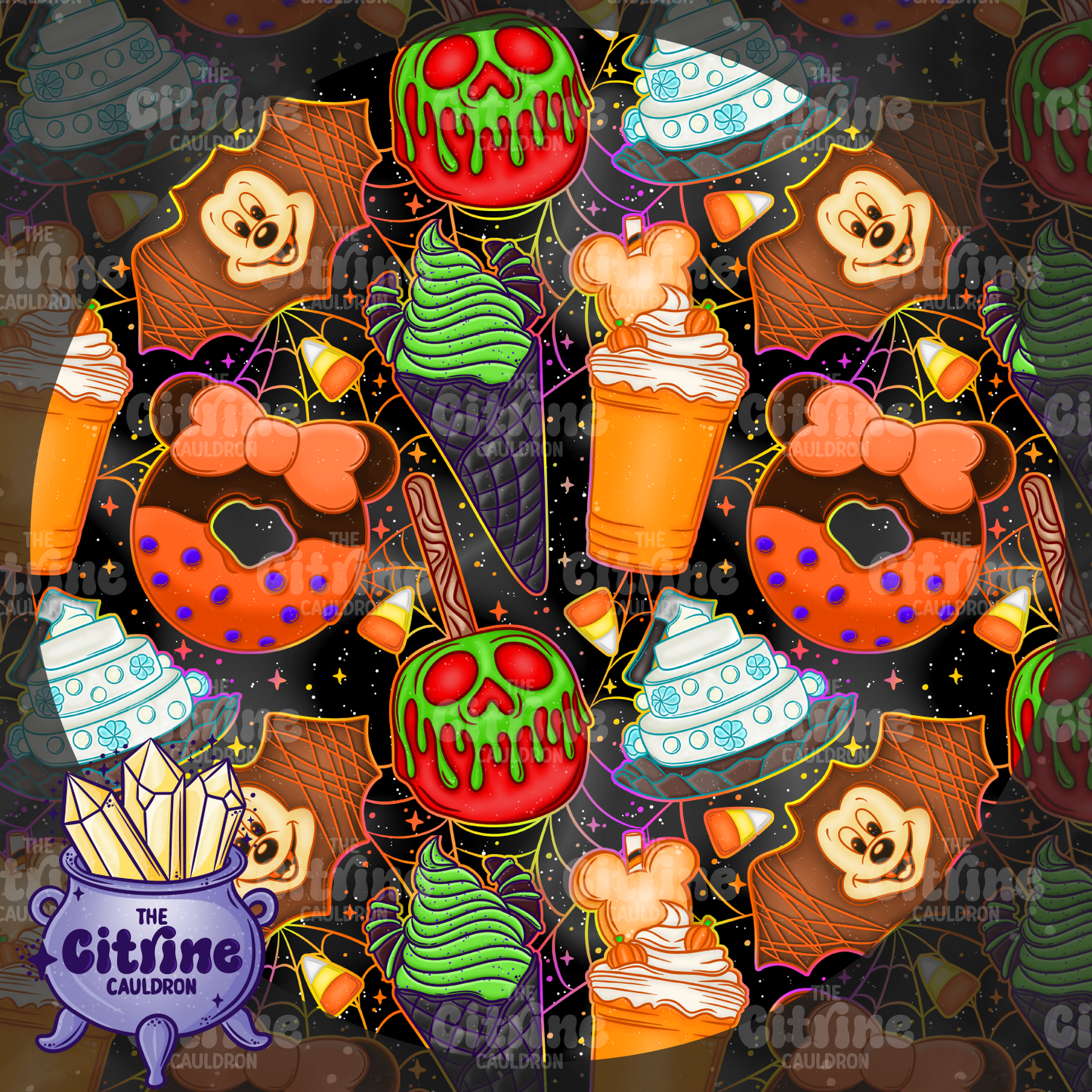 Mouse HalloTreats - Seamless