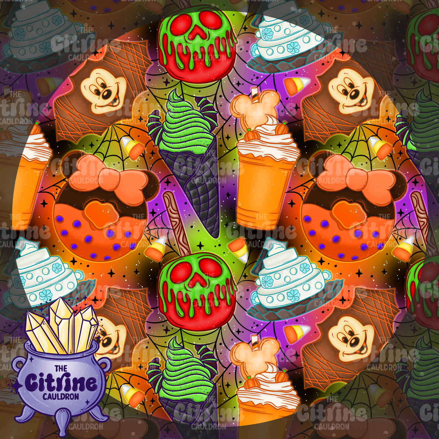 Mouse HalloTreats - Seamless
