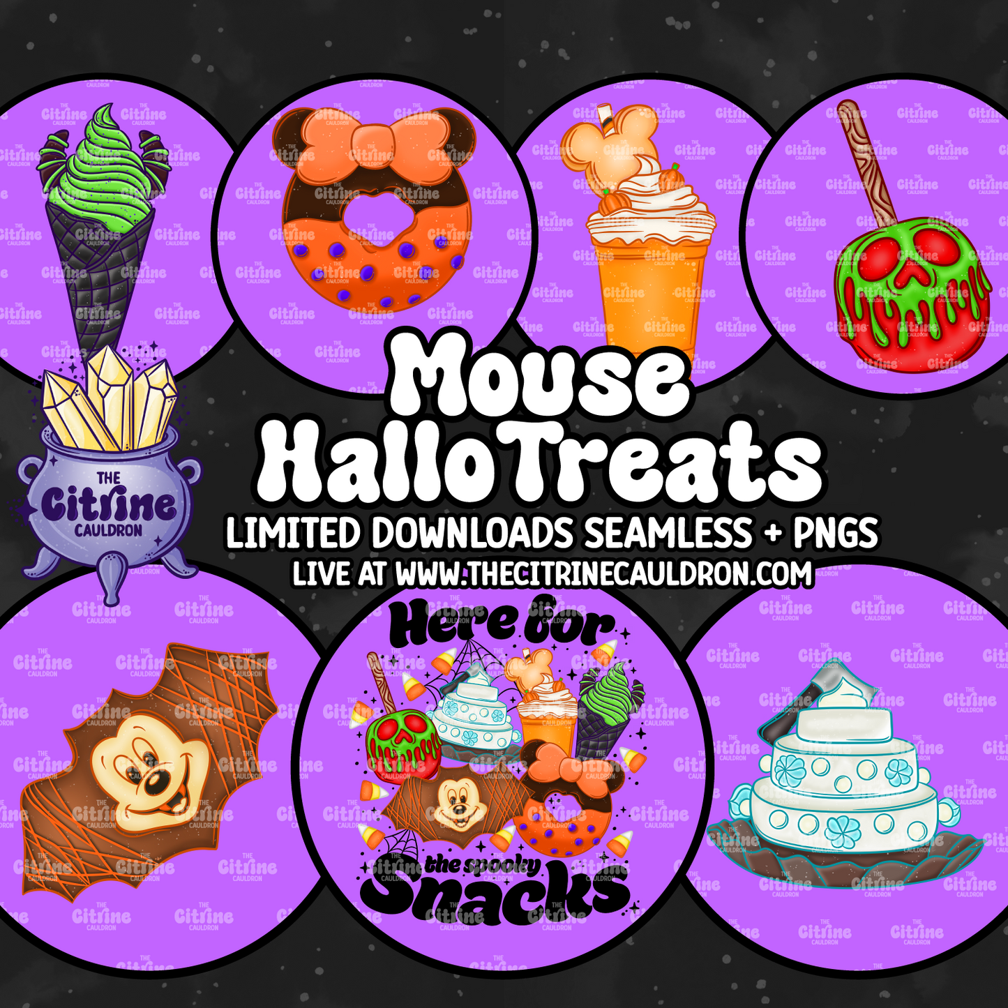 Mouse HalloTreats - Sublimation PNG
