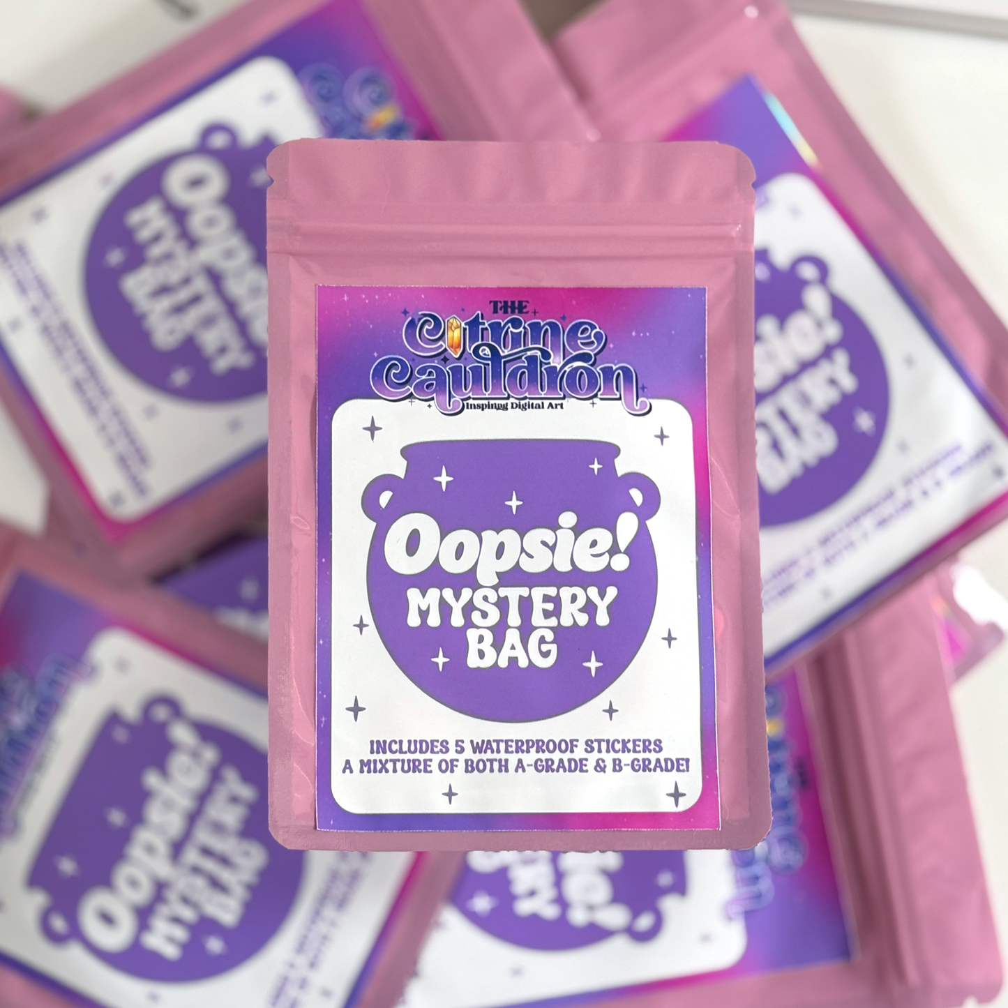 Oops!- Blind Bag Stickers