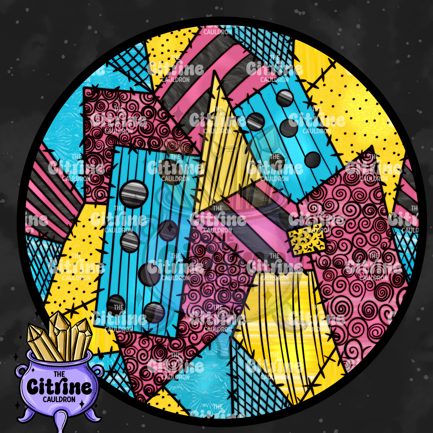 Nightmare Glass - Seamless Sally Patches