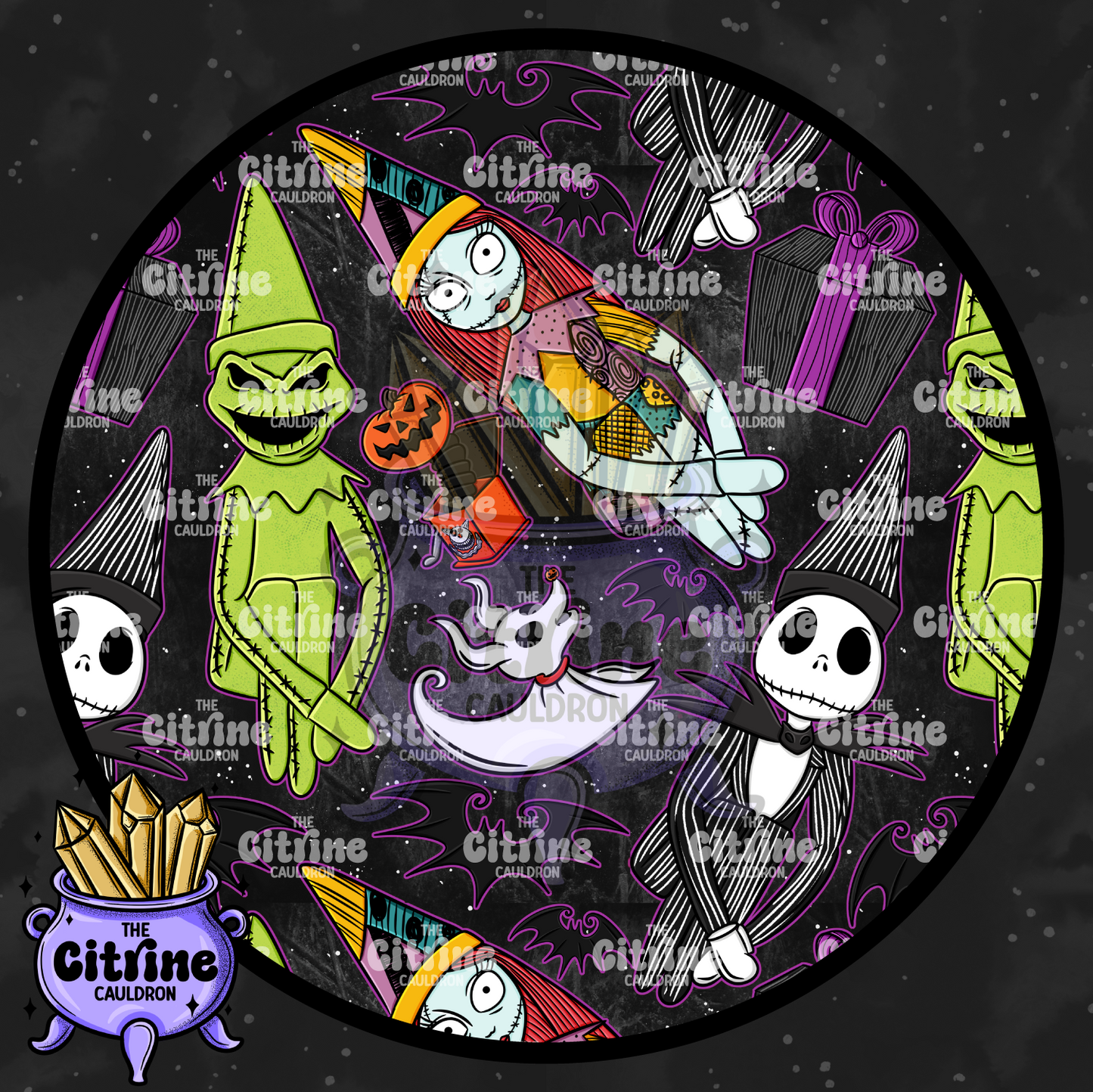 Nightmare on a Shelf - Seamless