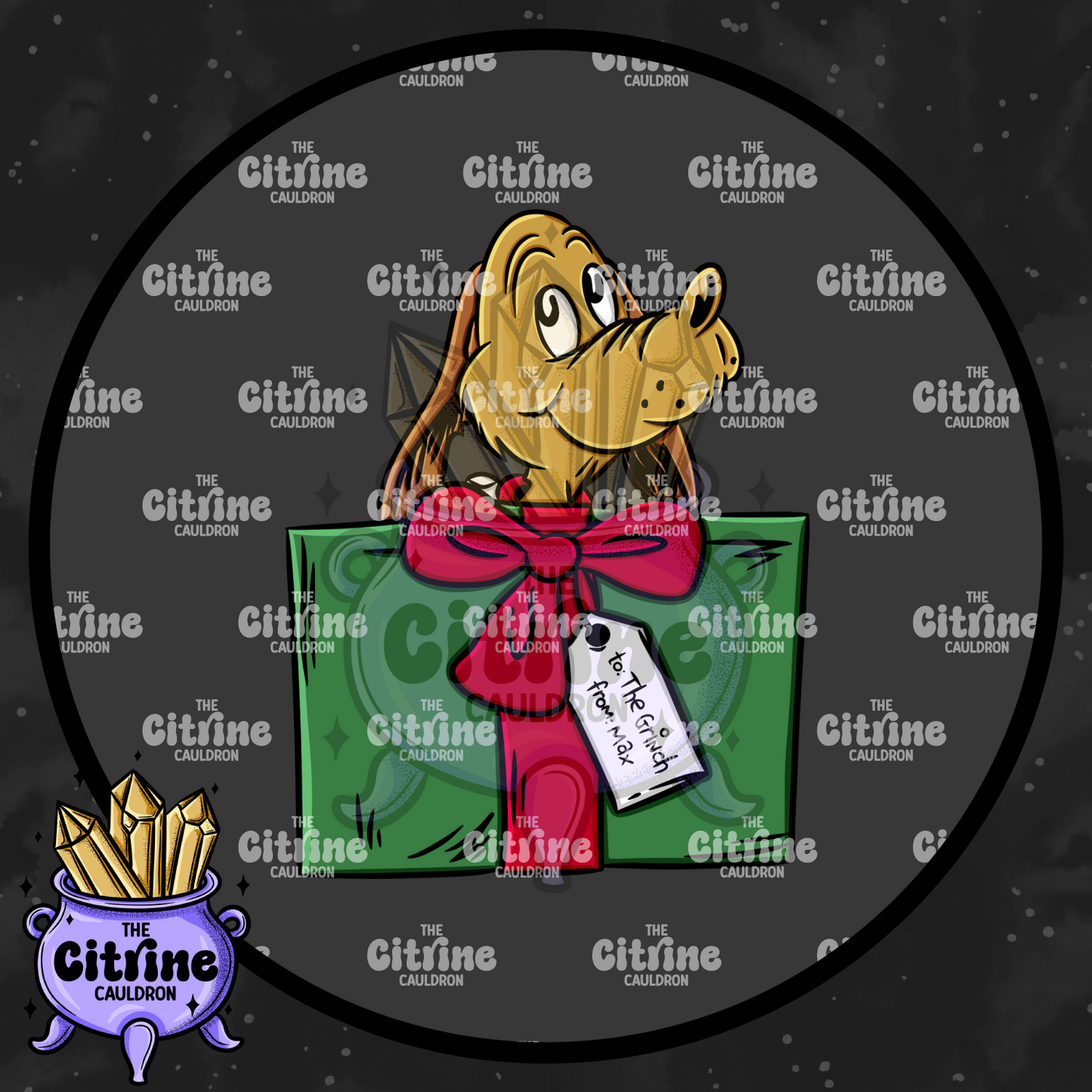 Grouch on a Shelf - Sublimation PNG