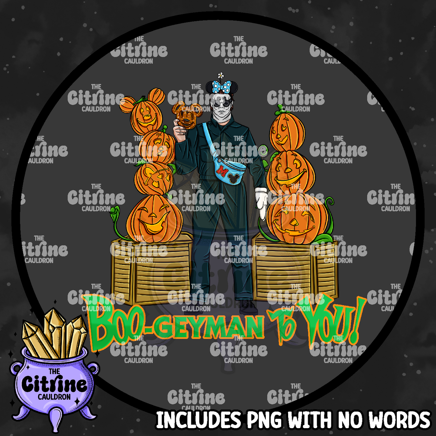 Walt Horror World - Sublimation PNG