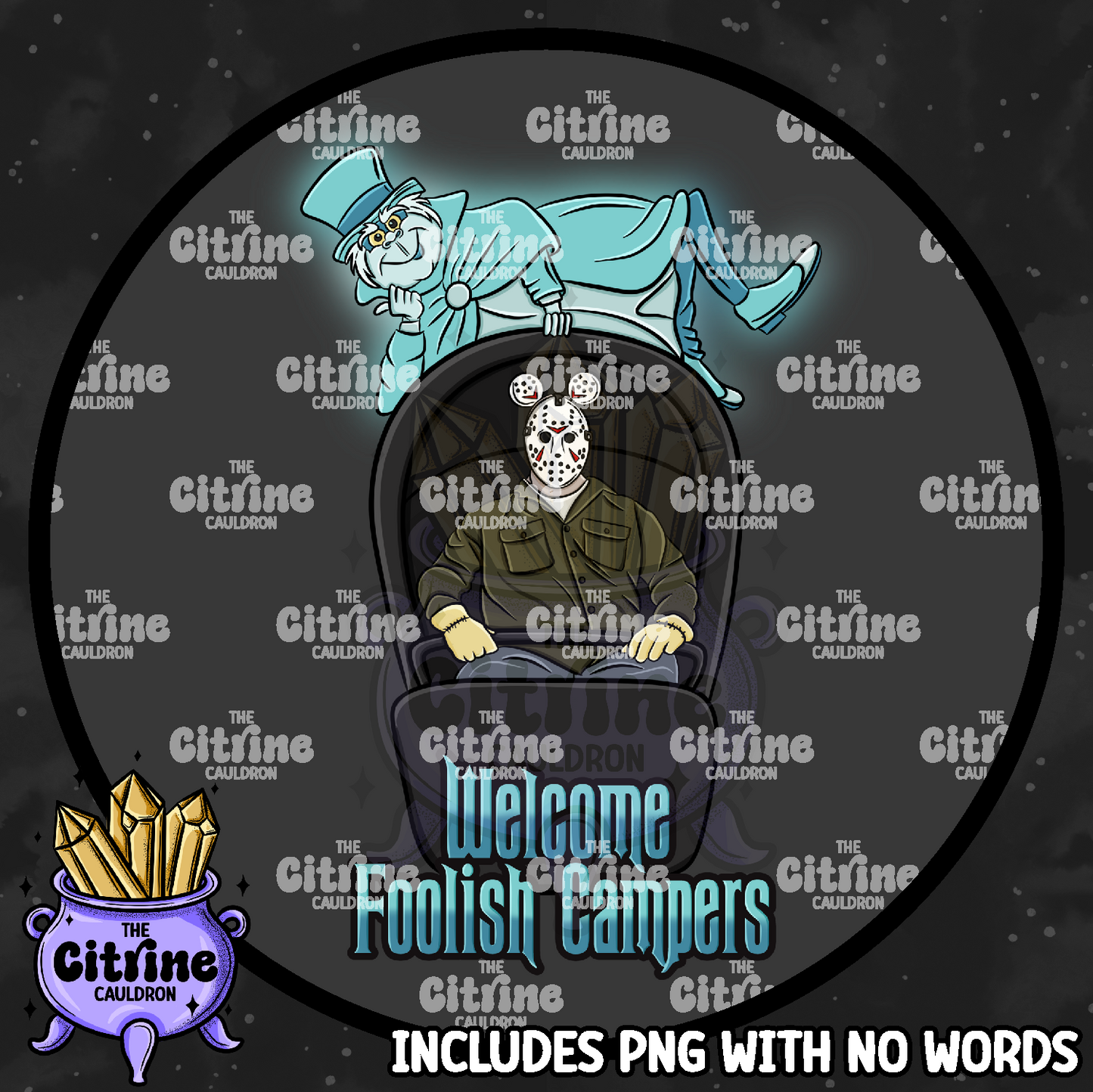 Walt Horror World - Sublimation PNG